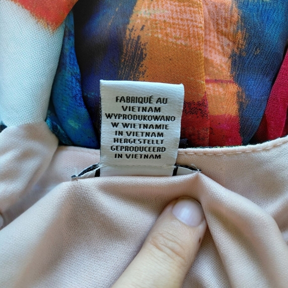 Nicole Miller Multicolor Abstract Dress - Picture 7 of 9